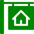 Real estate sign illustration